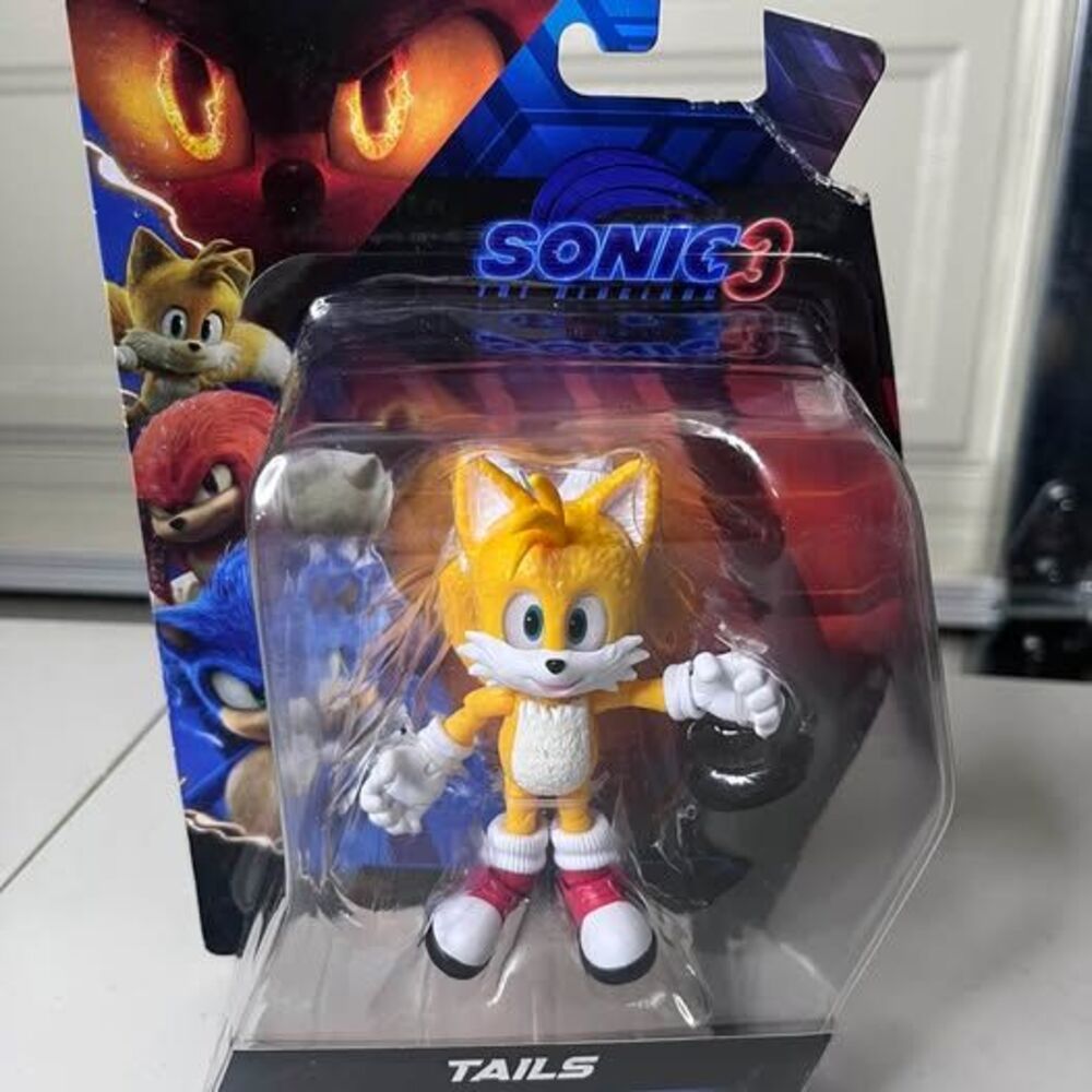 Sonic The Hedgehog 3 Movie Tails 5in Jakks Pacific Action Figure